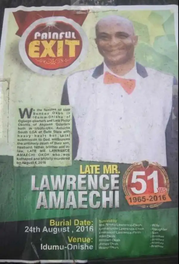 Photos: How Man Killed & Buried His Business Partner In Delta